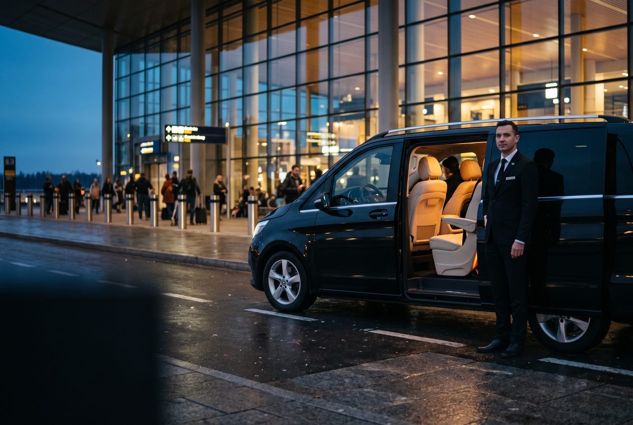 Şoförlü transfer aracı